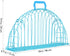 Balacoo Cat Bath Box, Cat Drying Cage for Scratch Resistance, Multipurpose Grooming House Dryer Cage, Blue