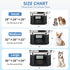 NEZUC Small(28''24''18'')) Dog Playpen,Pet Playpen,Foldable Cage Kennel for Small Dog Cat,Waterproof Exercise Pen Crate