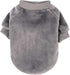FabriCastle Dog Sweater, Pack of 3, Ultra Soft and Warm Pet Sweaters for Small or Medium Dogs (Grey, Blue, Dark Blue,