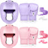 Kanayu 14 Pcs Boxing Set, 2 Pair of 16 oz Boxing Gloves, Headgear, Hand Wraps, Mouth Guards for Adults Youth