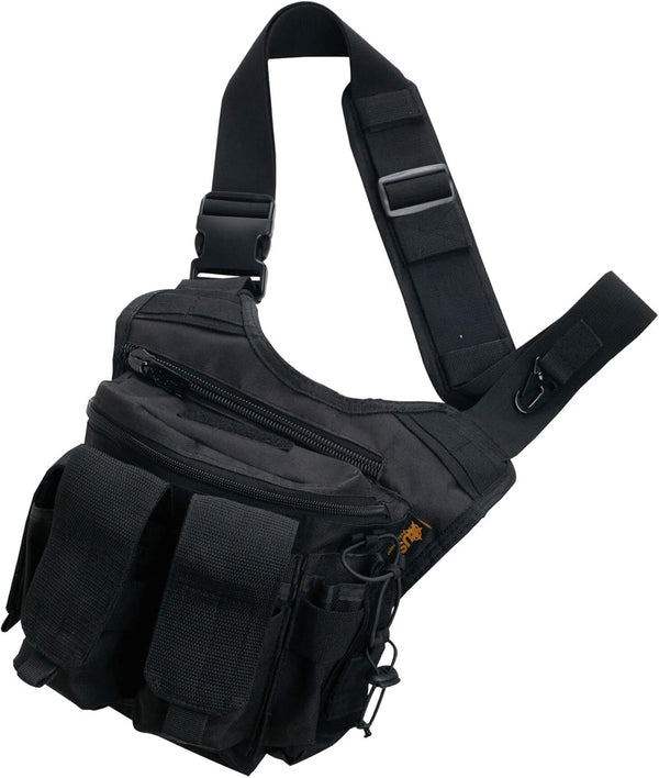 Heavy Duty Rapid Deployment Pack - Water Resistant Fabric, Ergonomic Sling Pack
