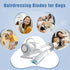 2PCS P1 Vacuum,Size-10 1/50"(0.5mm),Made Replacement Blade for nebot Pro Pet Grooming Kit & Cut Length of Ceramic Blade