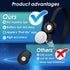 HONGTOP H Cat Tracker, Lightweight GPS Tracker Compatible with Apple Find My App(Only iOS), Waterproof Cat Trackers
