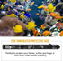 Fdit Aquarium Fish Tank Heater Protective Case, Detachable Design with Suction Cups (#2)