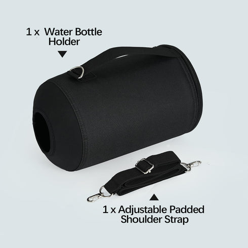 64 128 oz RAYMYLO Water Bottle Holder Carrier Bag Crossbody with Adjustable Shoulder Strap, Sports Water Bottle Sleeve