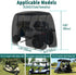 Golf Cart Covers for 4 Passenger+2 Passenger, 420D Heavy Duty Waterproof Windproof for EZGO Club Car Yamaha