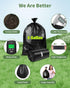 50 8 5 1.1 Portable Toilet Bags, Thick Biodegradable Camping Toilet Bags for Portable Potty, Gal Compost Toilet Waste