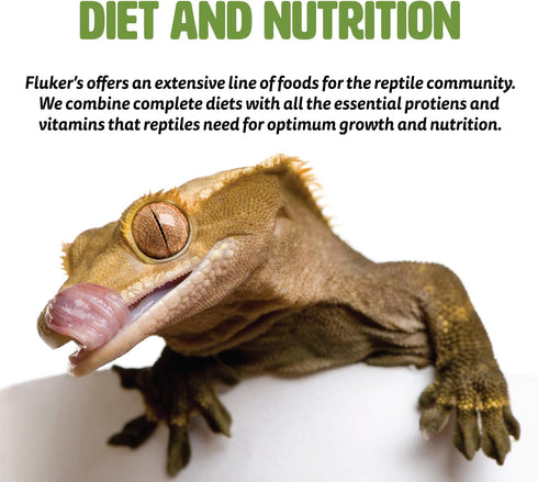 Fluker's Crafted Cuisine Diet - Garden Blend Reptile Food, Herbivorous and Omnivorous, 6.75 oz