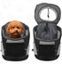 SUNRISING Dog Carrier Backpack for Small Dogs - Breathable Front Carrier with Storage Pockets and Safety Strips