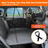 F150, RAM1500,Silverado,GMC Vailge Dog Car Seat Cover for Trucks,Large Back Seat Extender for Dogs,Waterproof Non