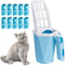 Cat Litter Scooper with Holder, Kitty Litter Scoop with 150 Refill Bags, Portable Cat Poop Scooper