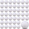 KOFULL Golf Practice Ball - Hollow Plastic Ball for Indoor Training, Pack of 50pcs (White & Multicolor)