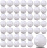 KOFULL Golf Practice Ball - Hollow Plastic Ball for Indoor Training, Pack of 50pcs (White & Multicolor)