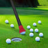 NUOBESTY Golf Pick-up Suction Cup Grabber, Rubber Golf Ball Retriever Picker Upper, Red
