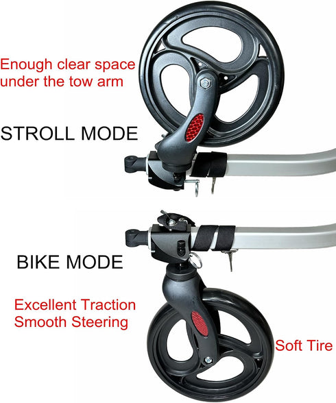 Bike Trailer Stroller Kit - Compatible with Burley Trailers