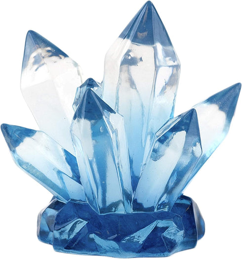 Penn-Plax Deco-Replicas Cystal Cluster Aquarium Decoration – Safe for Freshwater and Saltwater Fish Tanks – Sapphire Blue by Penn-Plax