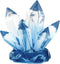 Penn-Plax Deco-Replicas Cystal Cluster Aquarium Decoration – Safe for Freshwater and Saltwater Fish Tanks – Sapphire Blue by Penn-Plax