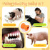 Treat Dispensing Ball for Pigs, Pig Enrichment Toys Food Dispenser for Mini Pigs, Slow Feeder Training Toy Pet