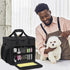 GMAK Large Pet Grooming Bag, Dog Grooming Tote Bags Supplies Organizer Case Pets Tools Organizer Tote for Dog Cat