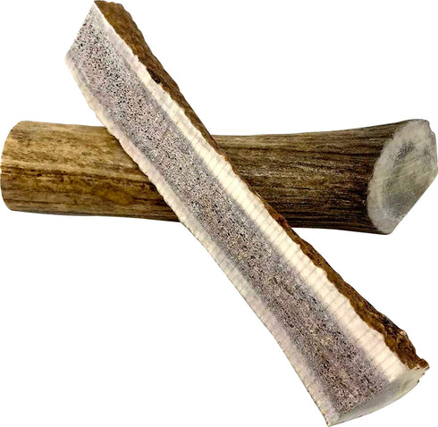 Premium All-Natural Grade A Split Elk Antlers for Dogs – Naturally Shed in The Rocky Mountains, Made in USA