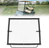 KEMIMOTO Foldable Golf Cart Windshield, Portable Lightweight PVC Compatible with EZGO TXT 1994-2013