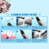 vertrojoy Stains,6 Pet Ultrasonic Plaque Remover,Tooth Cleaning Kit for Tartar and Modes Low Noise Sonic with LED