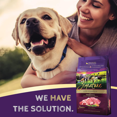 Zignature Goat Limited Ingredient Formula Dry Dog Food, 4 lb
