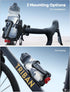 Lamicall Bike Water Bottle Holder for 1.9-2.8" Diameter Bottles, Handlebar & Frame Motorcycle Cup Holder