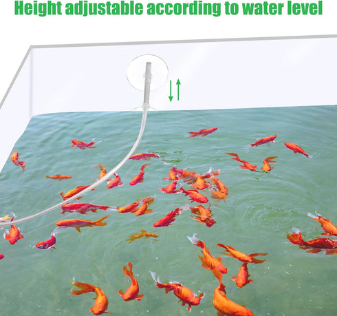 Aquarium Floating Plant Corral, Clear Plastic Fence for Separating Floating Plants in Fish Tank