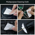 Gun Cleaning Supplies, 2'' Patches and 6'' Swabs for .30-45 Caliber Cleaning Kit