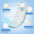 40 Count Disposable Belly Bands for Male Dogs, Puppy Diapers Male with Wetness Indicator, Super Absorbent Soft Male Dog