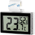 Digital Reptile Thermometer Hygrometer with Hook & Adhesive, LCD Display for Reptile Tanks and Terrariums