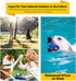 Dog Balls for Aggressive Chewers, 2 Pack Indestructible Durable Bouncy Floating Balls for Fetch & Training