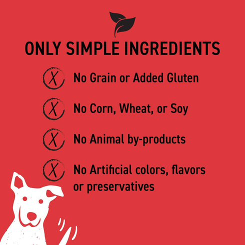 Cloud Star Wag More Bark Less Jerky Grain Free Dog Treats, Texas BBQ Beef, 10 oz Pouch