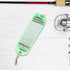 High-Visibility Chrome Trolling Dodger Fishing Flasher Abs Material Reflective Fish Attractor for Bass Trout Salmon