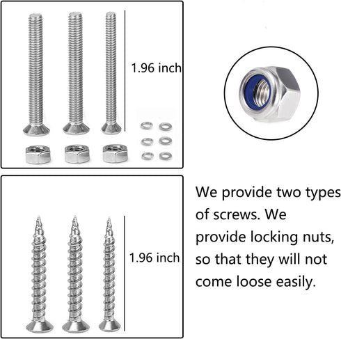 TINGZHIGO 5 Inch Boat Folding Cleats, 2 Packs Marine Flip-up Metal Dock Cleats, 316 Stainless Steel with Screws