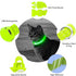 Light Up Dog Collar for Small Dogs - Vizpet XS Adjustable Nylon USB Rechargeable Safety Collar for Cats Dogs (Green)