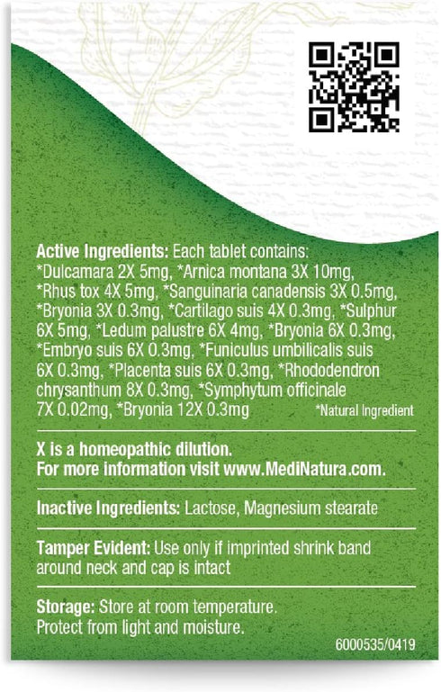 MediNatura T-Relief Pet Arthritis Relief - 90 Tablets with Arnica for Dog & Cat Hip, Joint Pain, Soreness, Stiffness