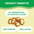 Ultra Chewy Turkey Tendon Rings for Dogs - 6 Pack, Premium All-Natural Tendons, Hypoallergenic, Easy to Digest