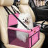 SWIHELP Pet Car Booster Seat Travel Carrier Cage - Oxford Breathable Folding Soft Washable Travel Bags for Dogs, Cats,
