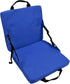 Fofetbfo Chair Cushion, Foldable Soft Seat Cushion with Backrest, Portable Camping Chair