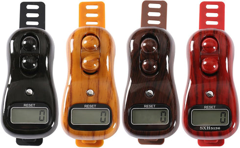 HIOPOIUYT Counter Counter Reset Counter LED Electrical Finger Beads Digital Prayer Decompression Toy For Meditation