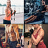 WHATAFIT Exercise Bands Resistance Bands for Working Out, Work Out Bands with Handles for Men and Women Fitness