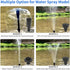 15W 1000L/H Submersible Fountain Water Pump - 12 Colorful LED Lights for Aquarium Fish Tank & Outdoor Fountain