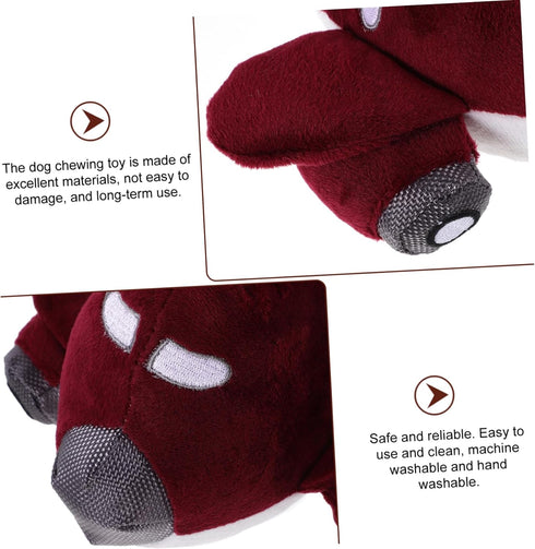 Interactive Airplane Squeaky Dog Toy - Fun Chew Toy for Pets