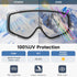 OTG Ski Goggles - Over Glasses Snowboard Goggles for Men Women Adult & Youth by findway
