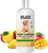 Puppy Shampoo & Conditioner, Made in USA, Tear Free, Best Shampoo for Puppies with Sensitive Skin, Mango, 8oz
