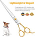 Trimming 7" JASON Dog Grooming Scissors Shears - Cats Shears Professional Pets Scissor Kit for Right Handed Groomers