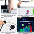SunGrow LED Aquarium Light for Fish Tank - 24 LEDs, White & Blue Adjustable 360° Flexible Metal Arm