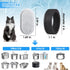 40 Pack 108/3.2L& 67oz/2L Fountain(20 Pack Refills+20 Pack Cat Water Fountain Filters-Cat Fountain Replacement Filters
